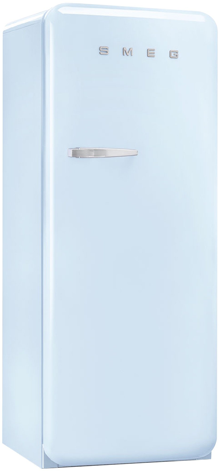 Smeg FAB28 50's Style 270L Retro Refrigerator Right Hand Hinge - Pastel Blue FAB28RPB6AU