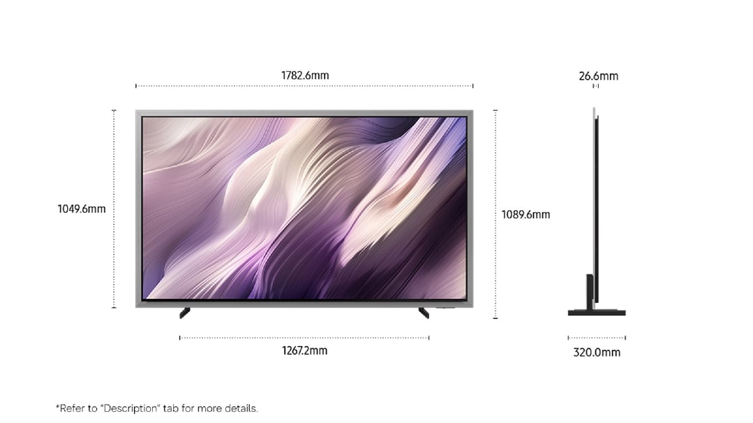 Samsung 83" OLED S95H 4K Smart AI TV 2026 QA83S95HAEXXY