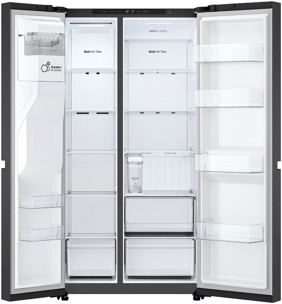 LG 625L Side by Side Non Plumbed Matte Black GS-N599MBL