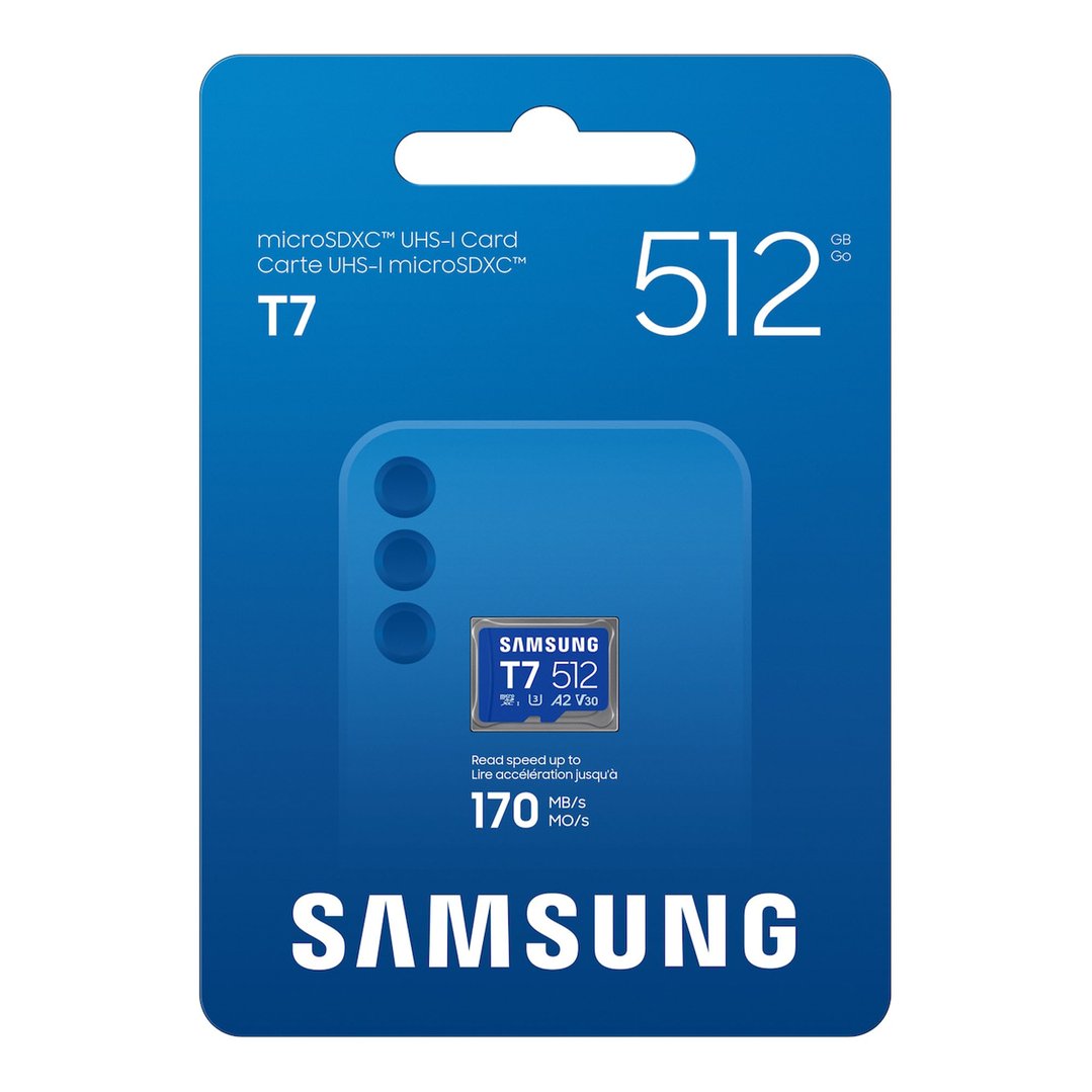 Samsung T7 microSD Card microSDXC™ UHS-I 512GB MB-MB512T/WW