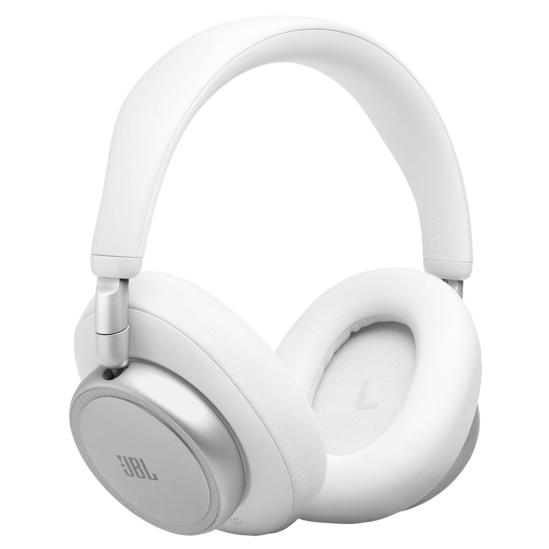 JBL Live 780 Over-Ear BT Noise Cancelling Headphones - White JBLLIVE780NCWHT