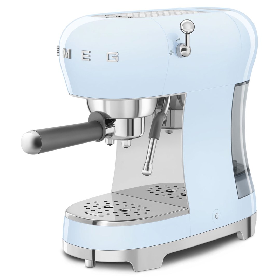 Smeg 50's Retro Style Espresso - Pastel Blue ECF02PBAU