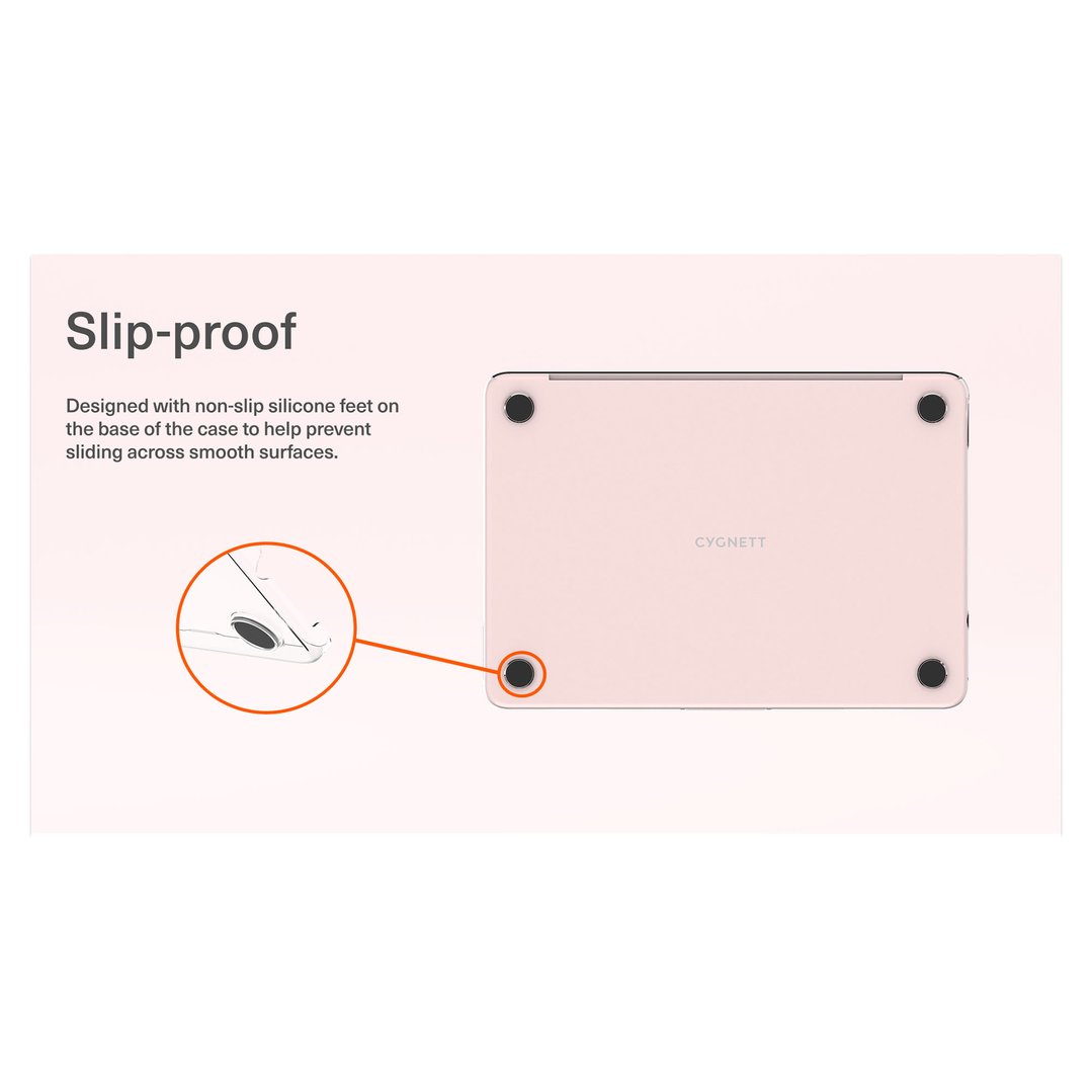 Cygnett Aero Shield Clear Case for MacBook Neo CY6163CPAEG