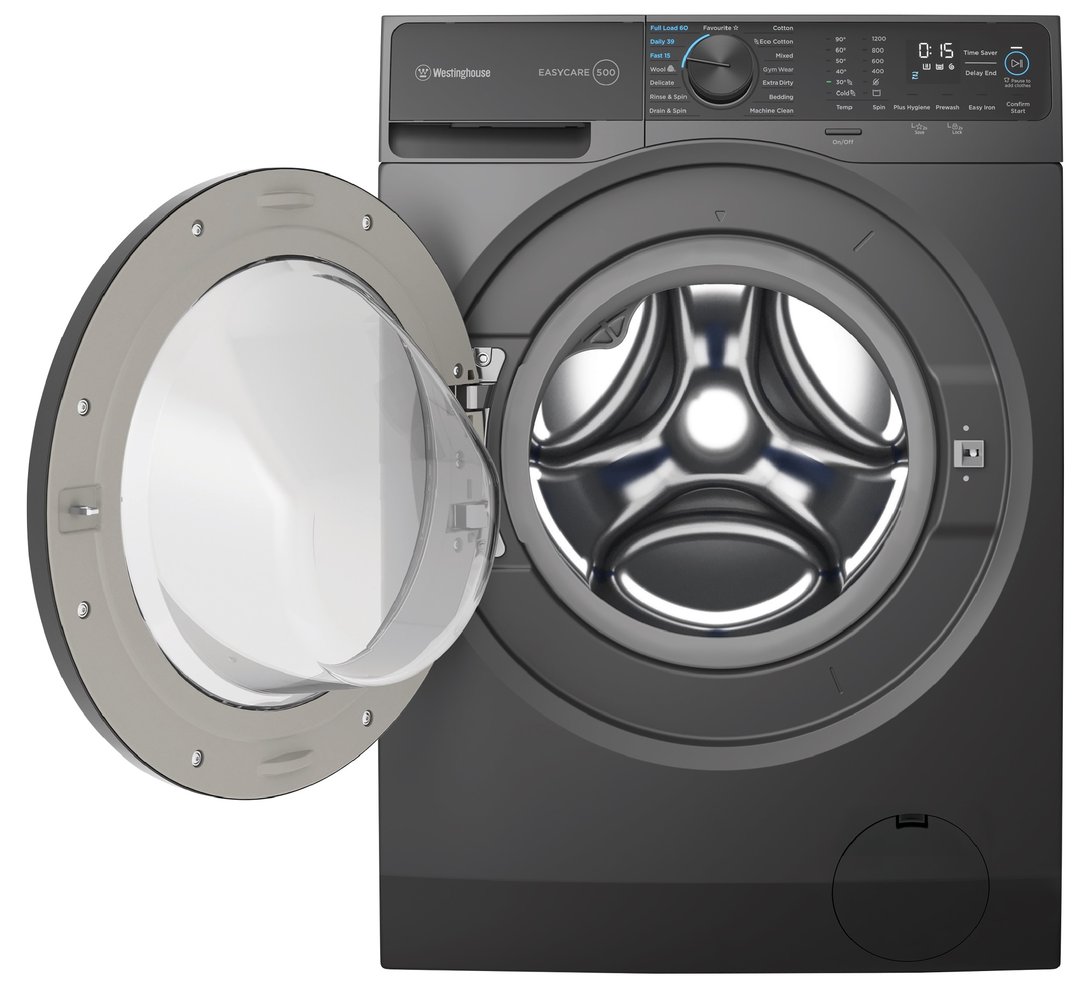 Westinghouse 9kg EasyCare 500 Front Load Washing Machine Dark Onyx WWF9024M5SAS