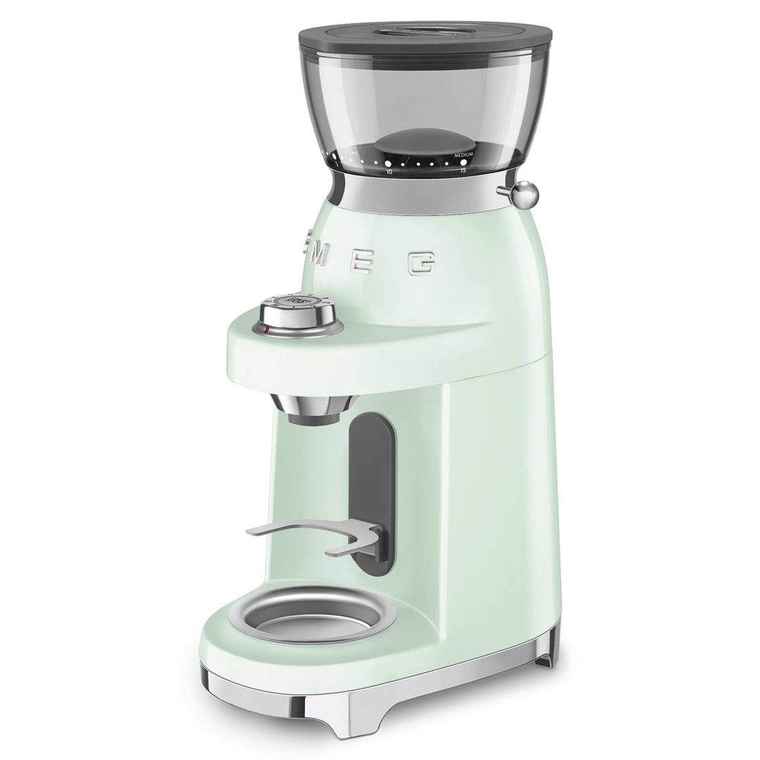 Smeg 50's Style Retro Coffee Grinder - Pastel Green CGF03PGAU