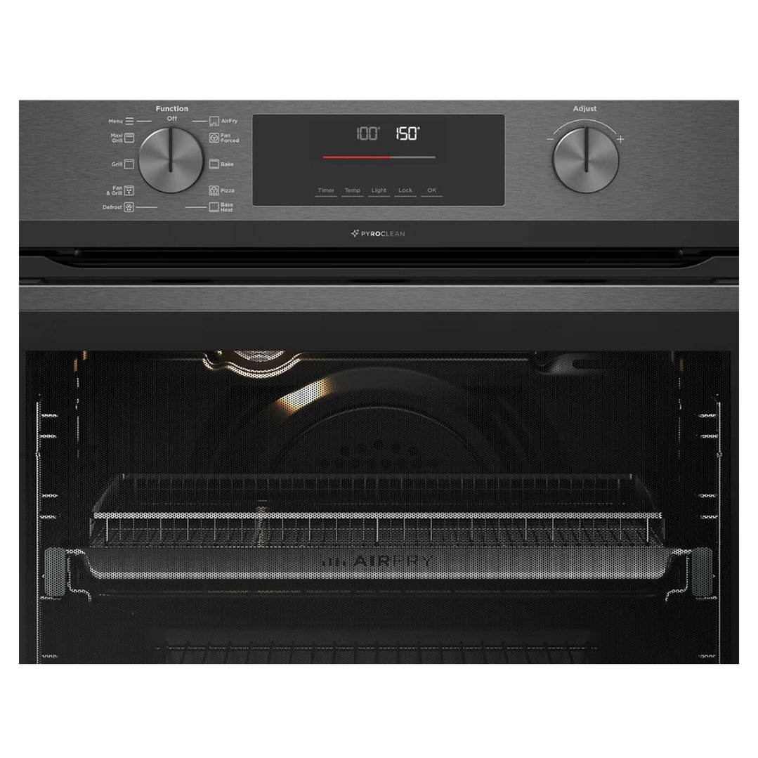 Westinghouse 60cm Multi-function 10 Pyrolytic Oven with Air Fry WVEP6716DD