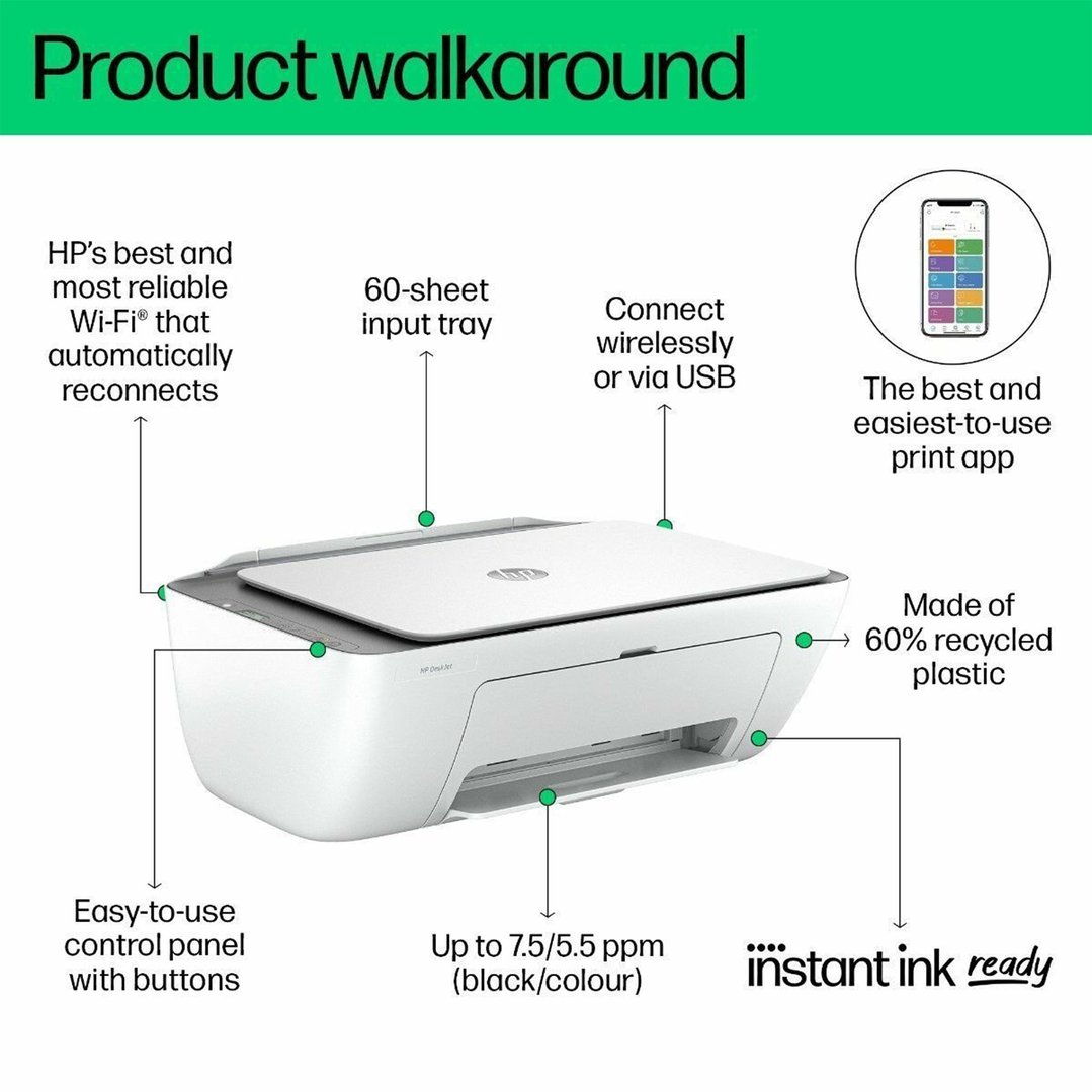 HP DeskJet 2820e All-in-One Printer 588L1A