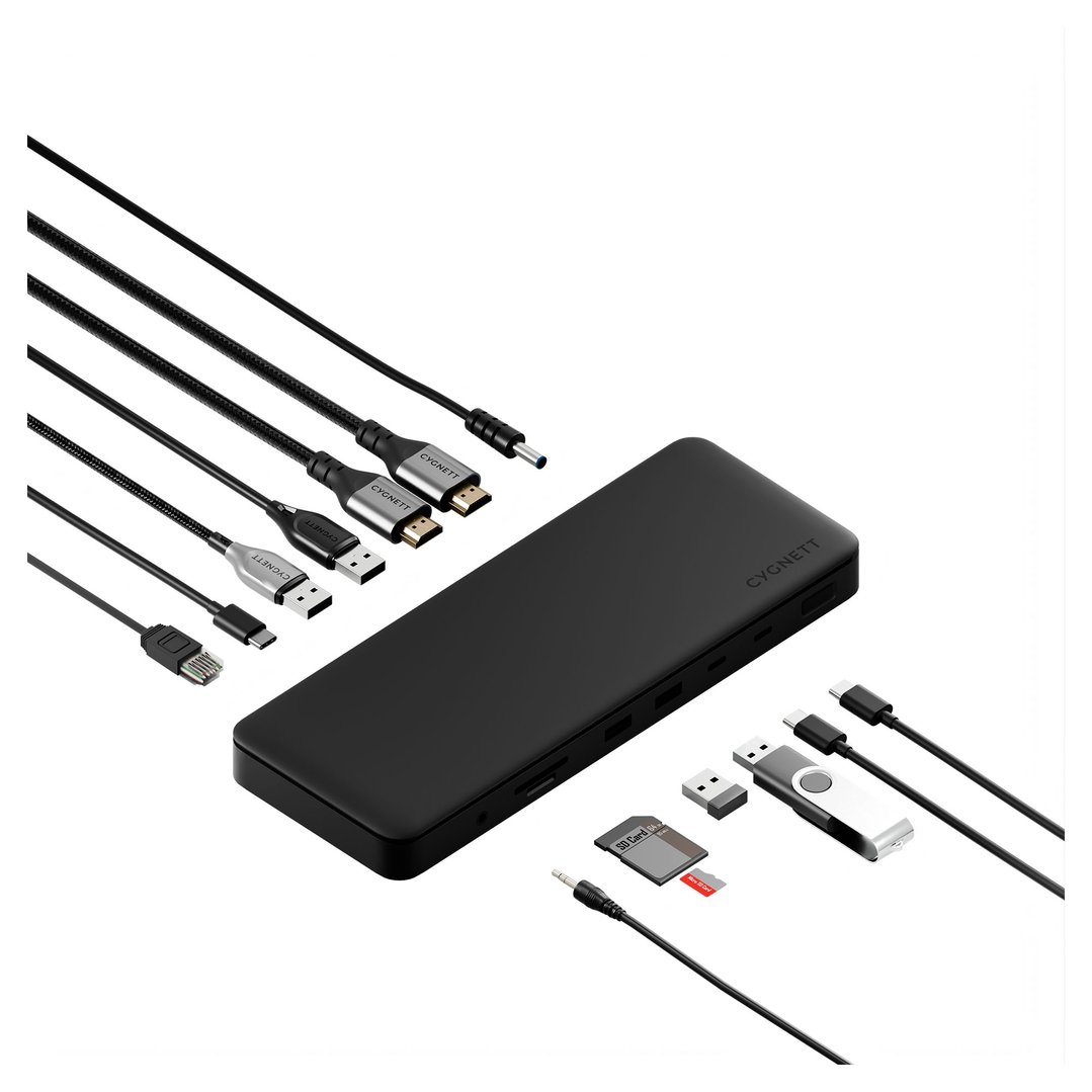 Cygnett 13-in-1 USB-C Docking Station CY5149HUB14