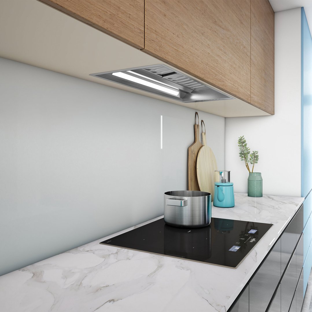 Sirius 850mm Onboard Undermount Rangehood - Twin Motor SL906DLTM850
