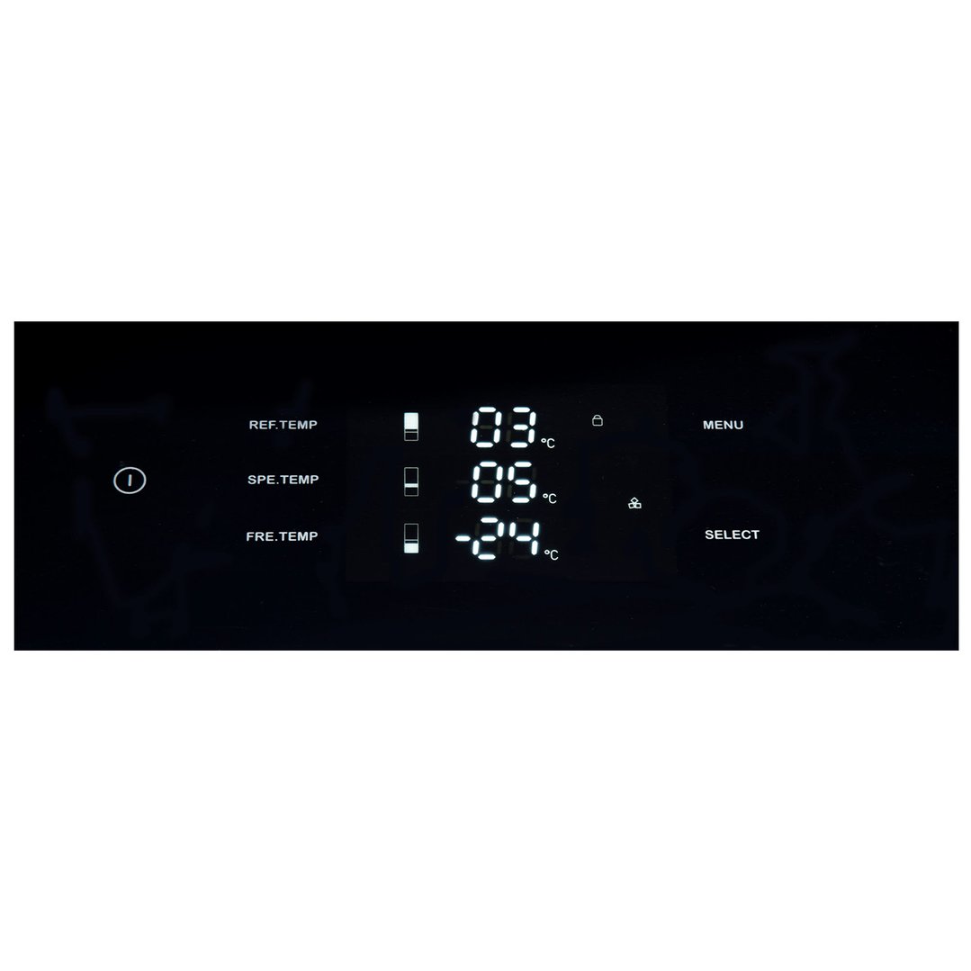 Artusi 449L Fully Integrated Ice & Water Bottom Mount Fridge AINT7600IW