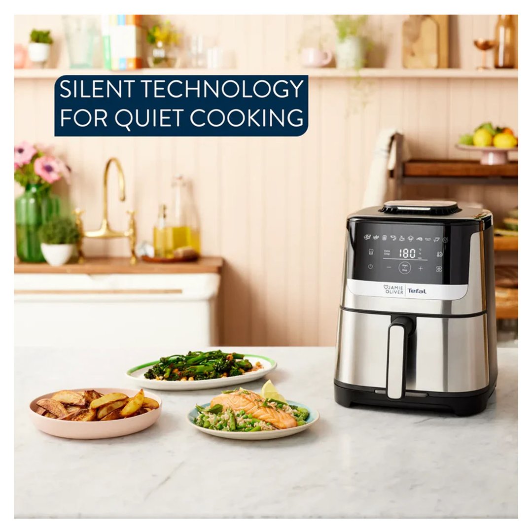 Tefal Jamie Oliver by Tefal Quiet & Easy Air fryer EY55JD