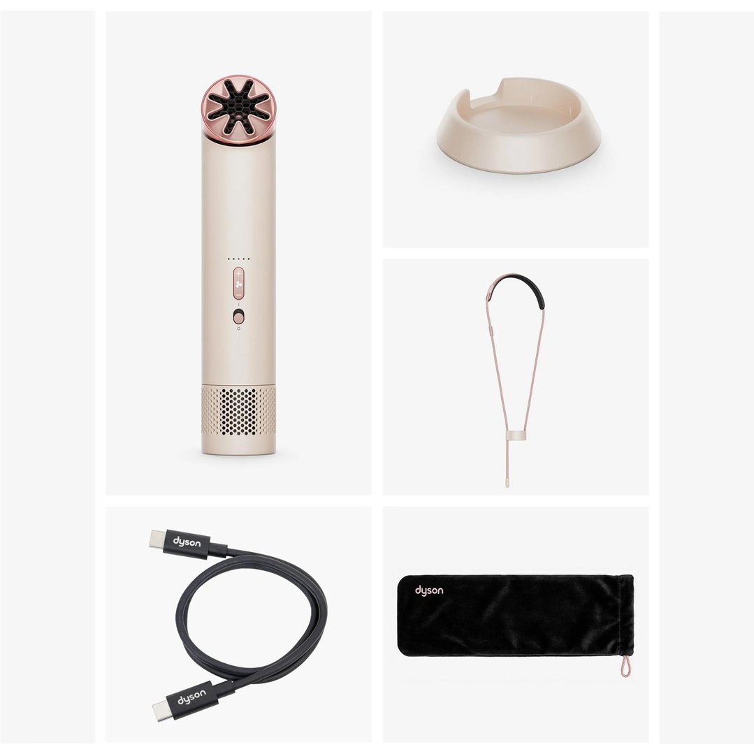 Dyson HushJet™ Mini Cool fan (Stone/Blush) 641012-01
