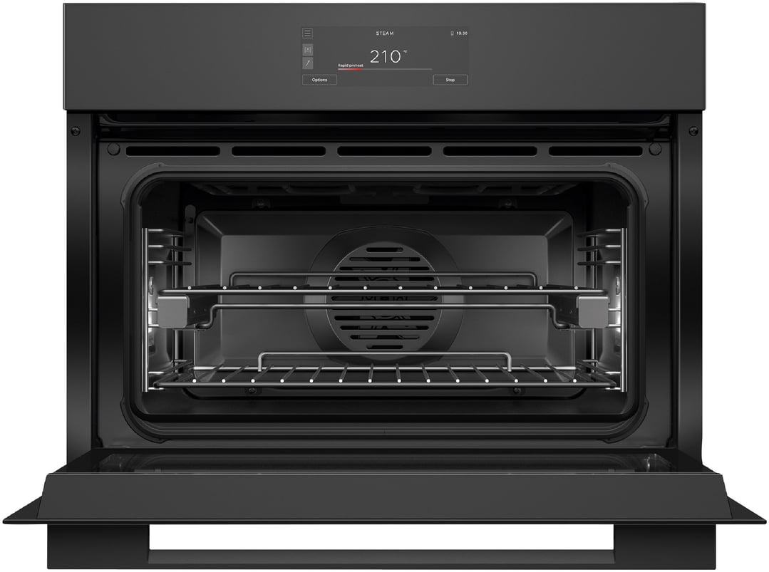 Fisher & Paykel 60cm Minimal Compact Combi-Steam Oven, Black OS60NAMHUB5
