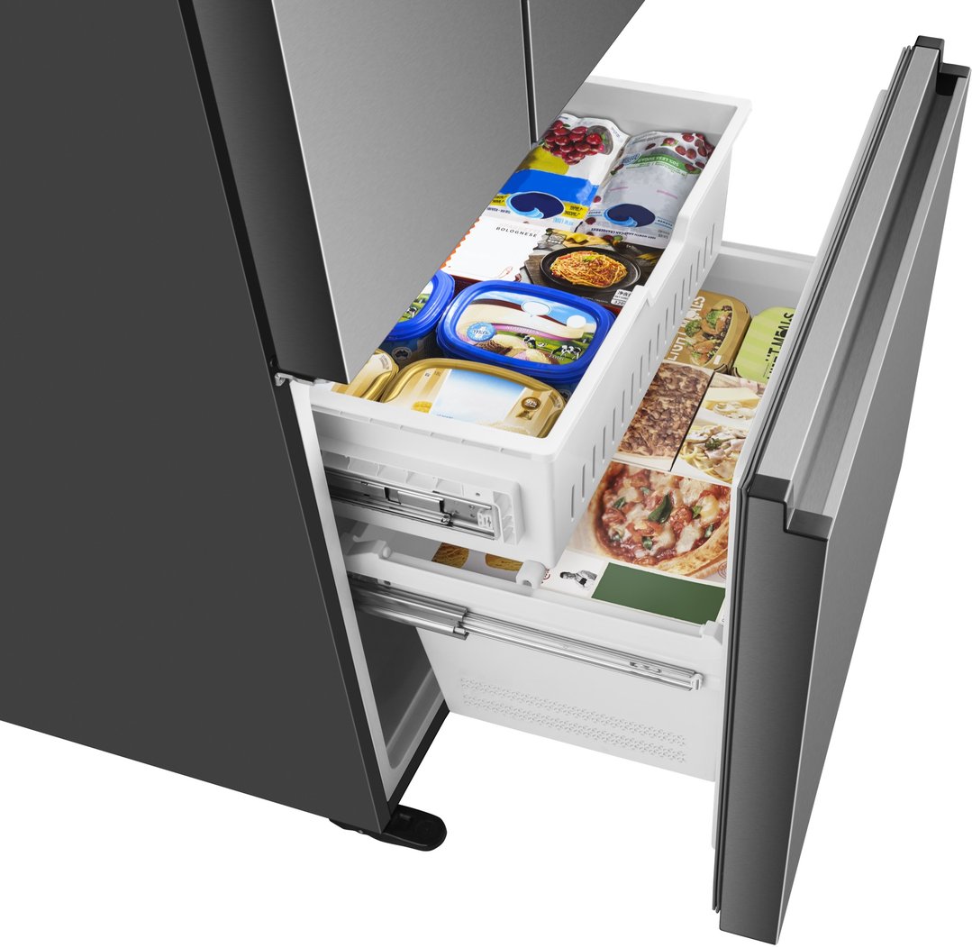 Hisense 544L PureFlex French Door Fridge - Silver HRFD537SW