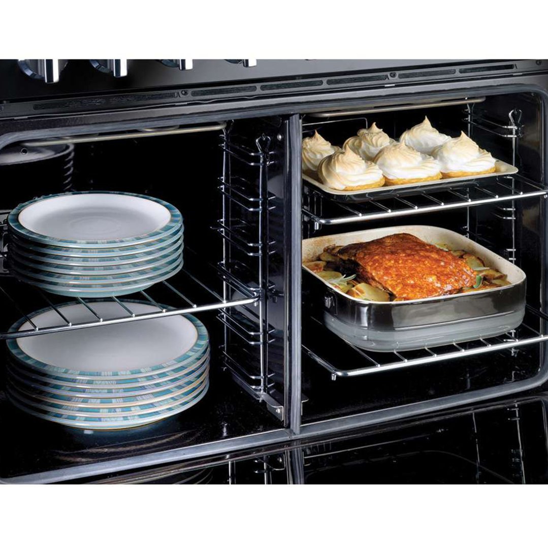 Falcon Professional+ FX 90CM Dual Fuel Range Cooker Slate/Chrome PROP90FXDFSLCH