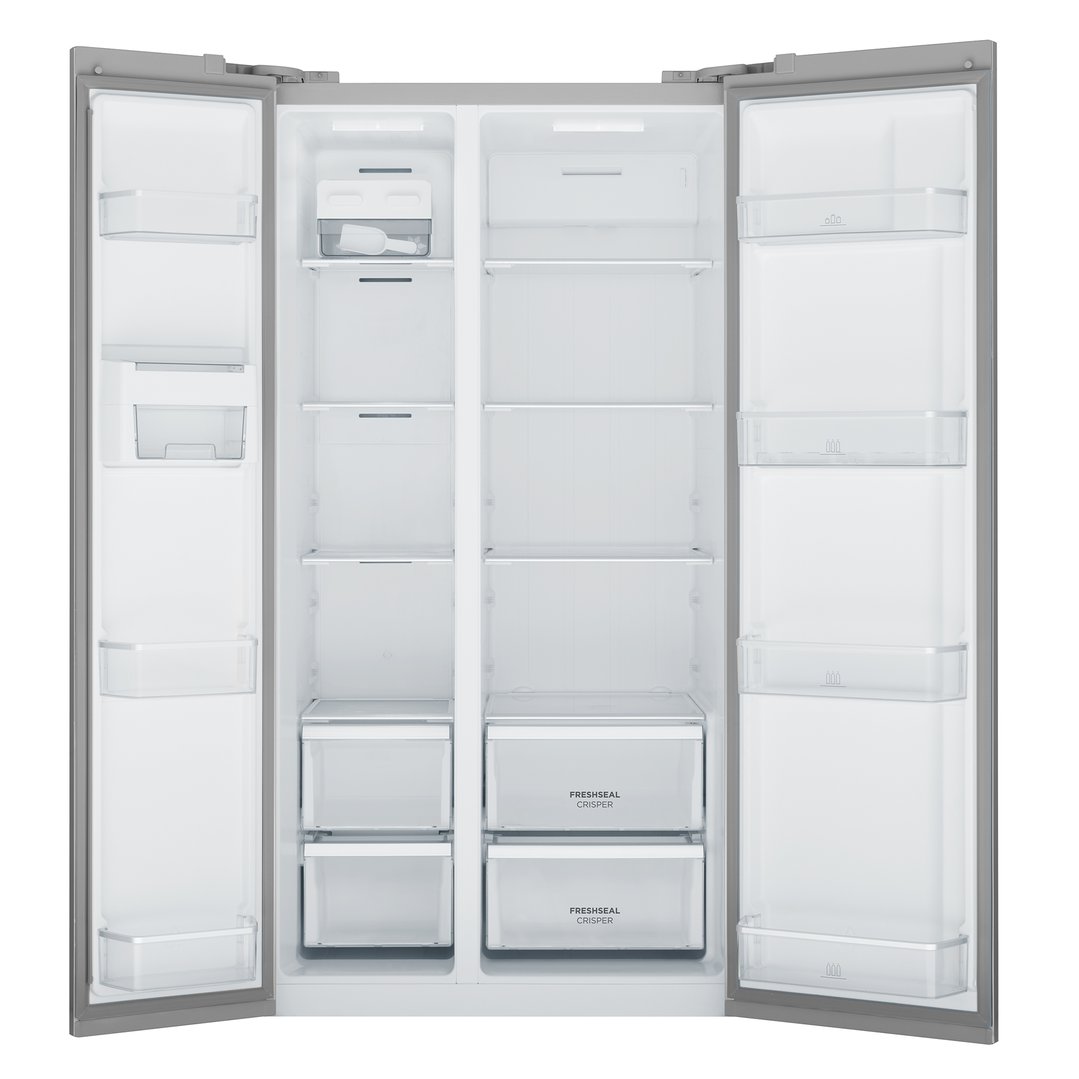 Westinghouse 624L Side by Side Refrigerator, Silver WSE6630SA