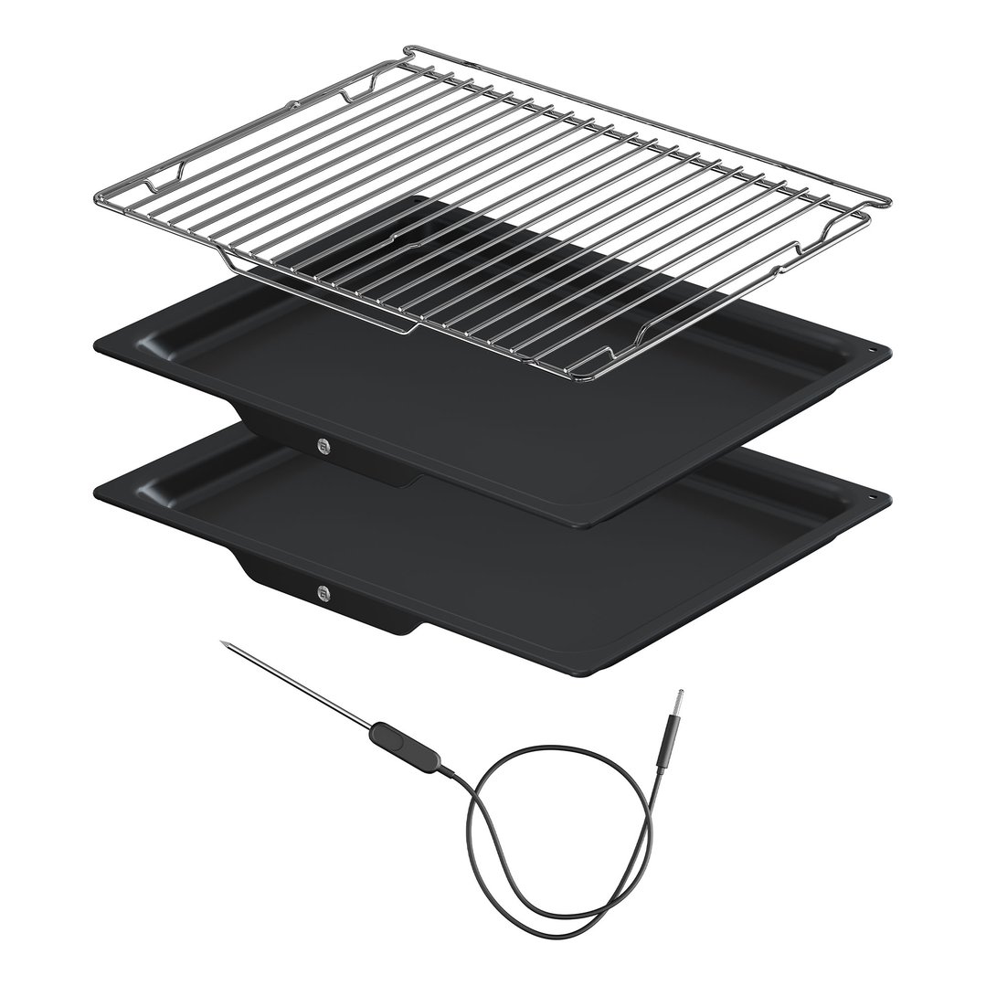 ASKO Craft Glass 60cm Pyrolytic Oven - Black Glass OTP56BGH-AU