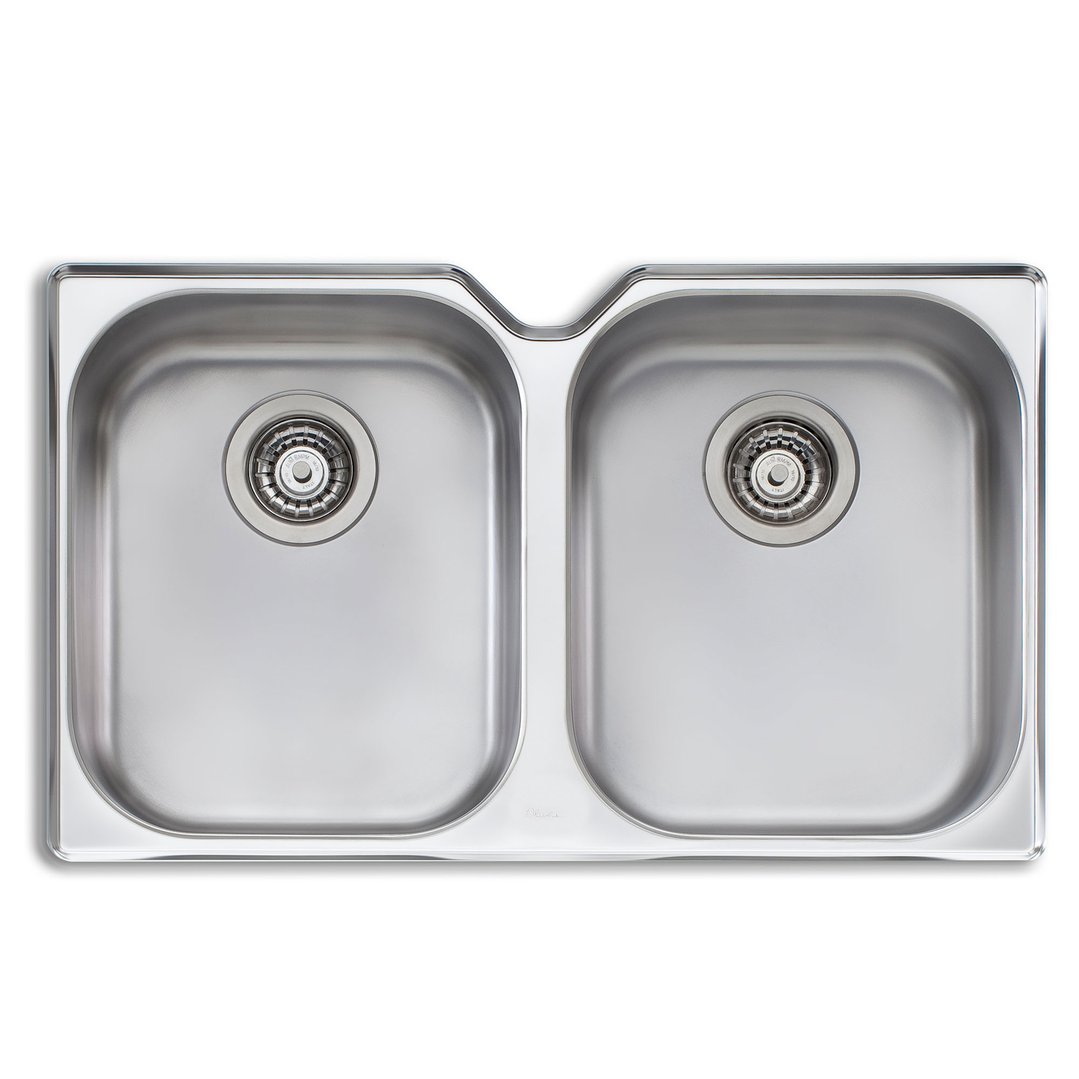 Oliveri Double Bowl Undermount Sink DZ10U