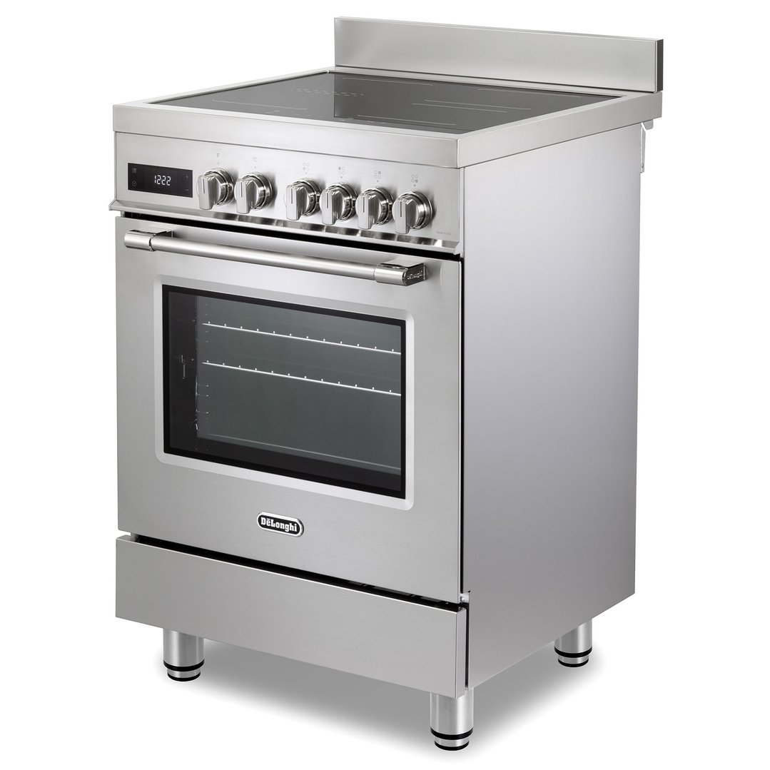 Delonghi 60cm Freestanding Deluxe Induction Cooker - Stainless Steel PRO66MXLIN