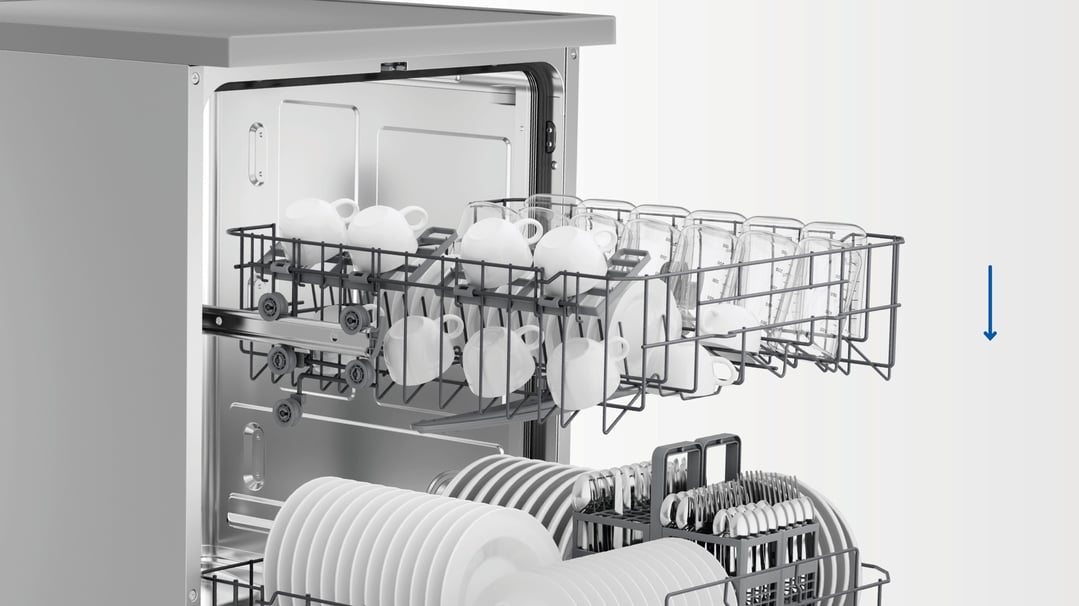 Haier 60cm 300 Series, Freestanding Dishwasher, Stainless Steel HDW13F0S1