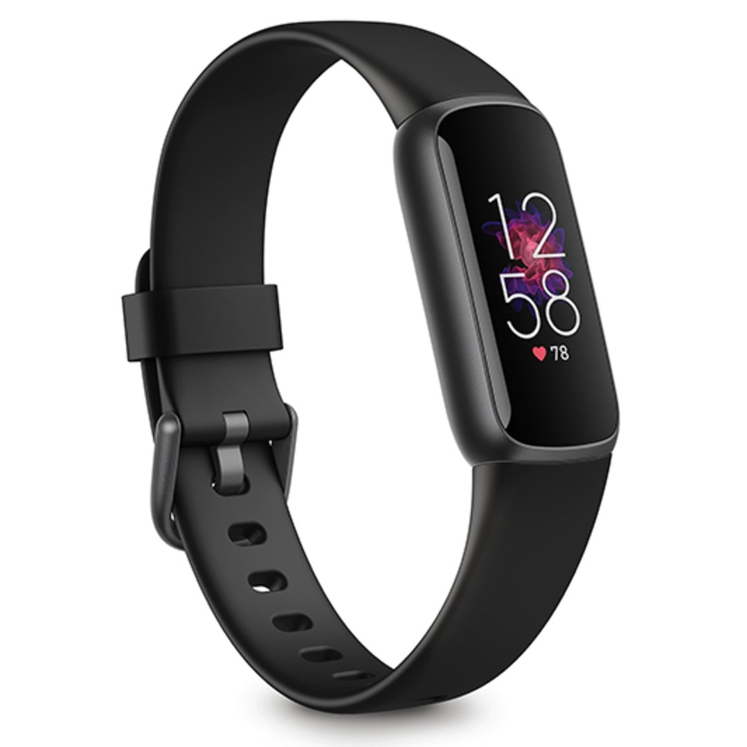 Fitbit Luxe Fitness and Wellness Tracker Black / Graphite Stainless Steel FB422BKBK