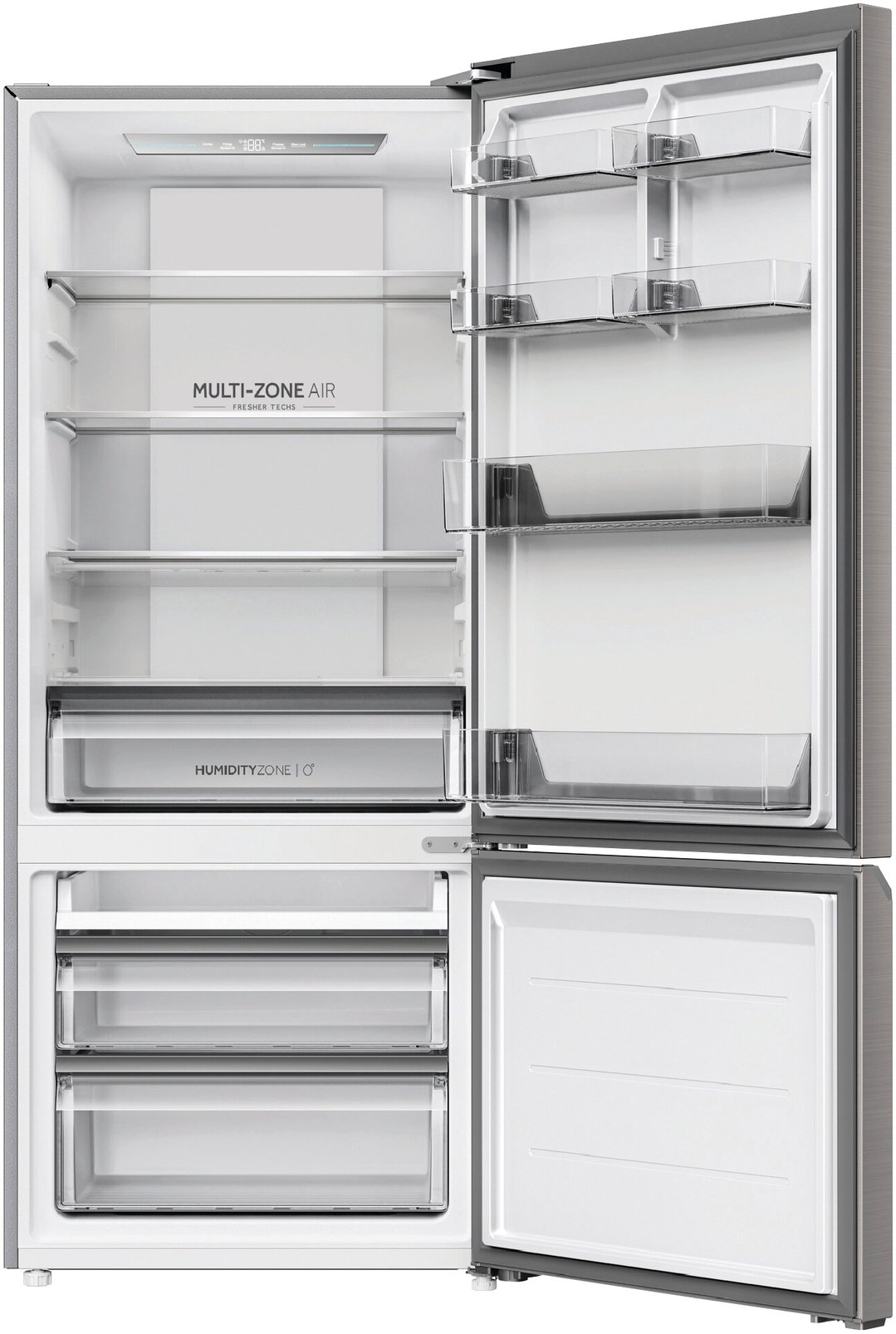 Haier 433L Bottom Mount Fridge Satina HRF420BS