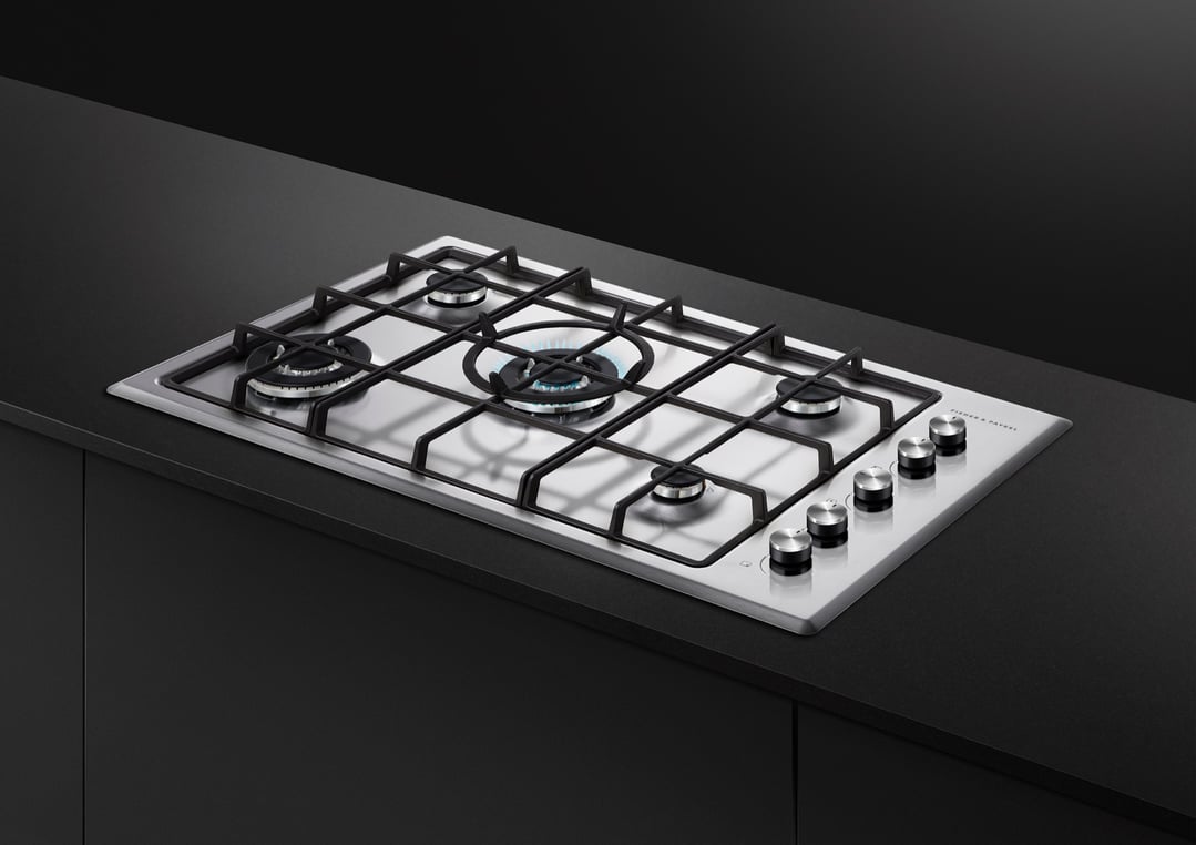 Fisher & Paykel 90cm Series 5 5 Burner Gas Cooktop, LPG CG905CLPX2
