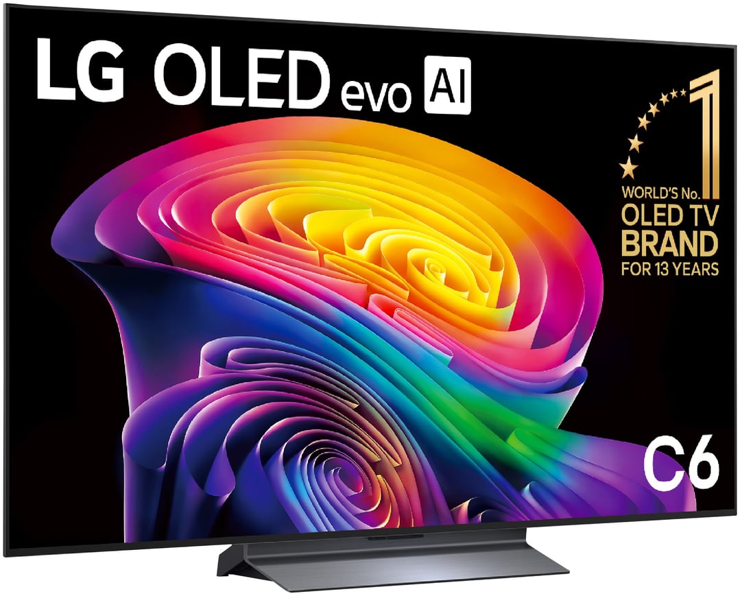 LG 55" OLEDC6 EVO AI 4K Smart TV 2026 OLED55C6PSA