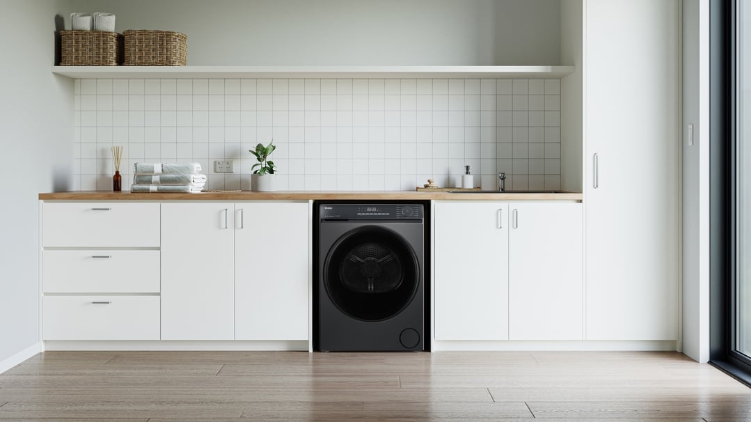 Haier 8kg 300 Series Heat Pump Dryer - Dark HDHPS80KB1