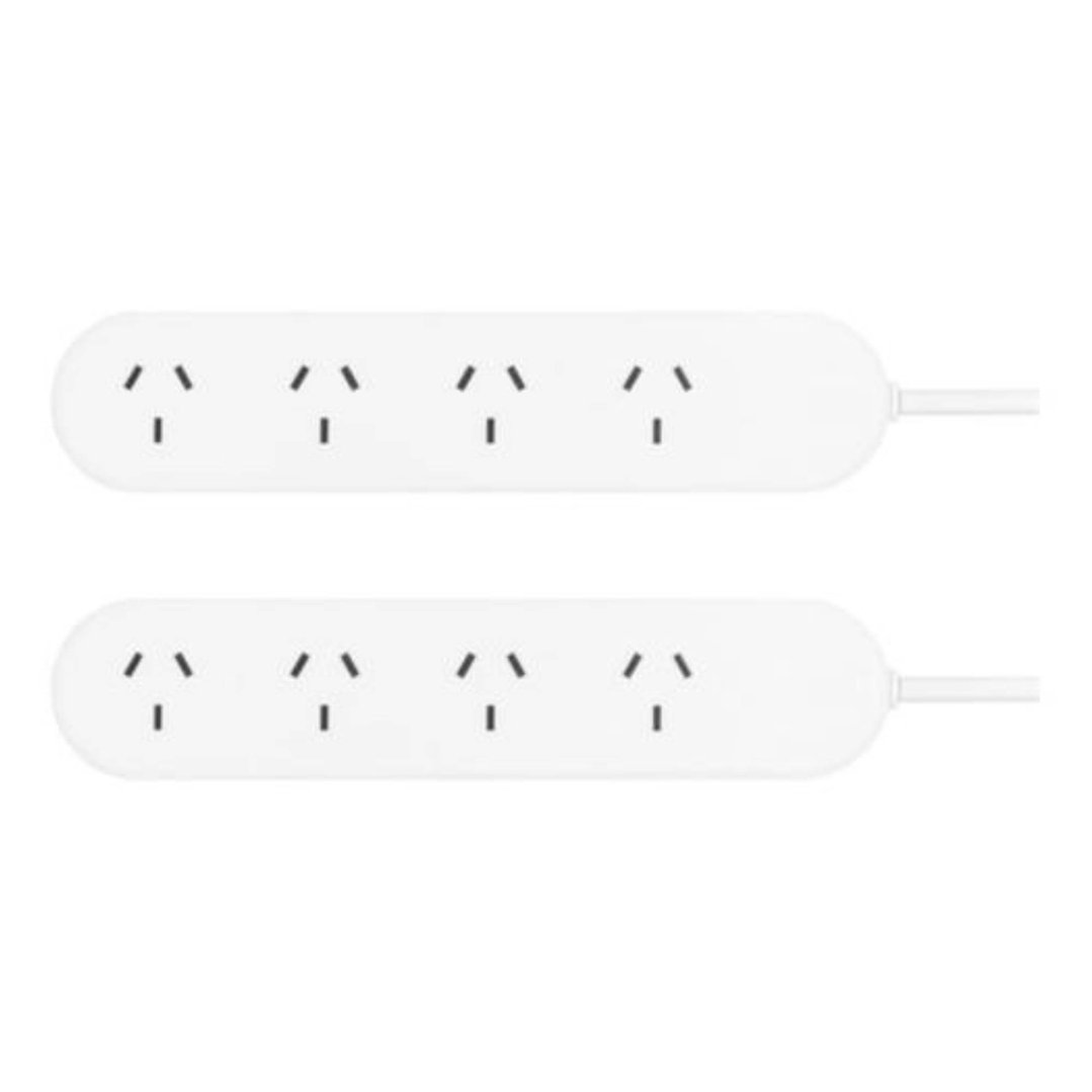 Hpm 4 Outlet Powerboard Twin Pack R105TWIN