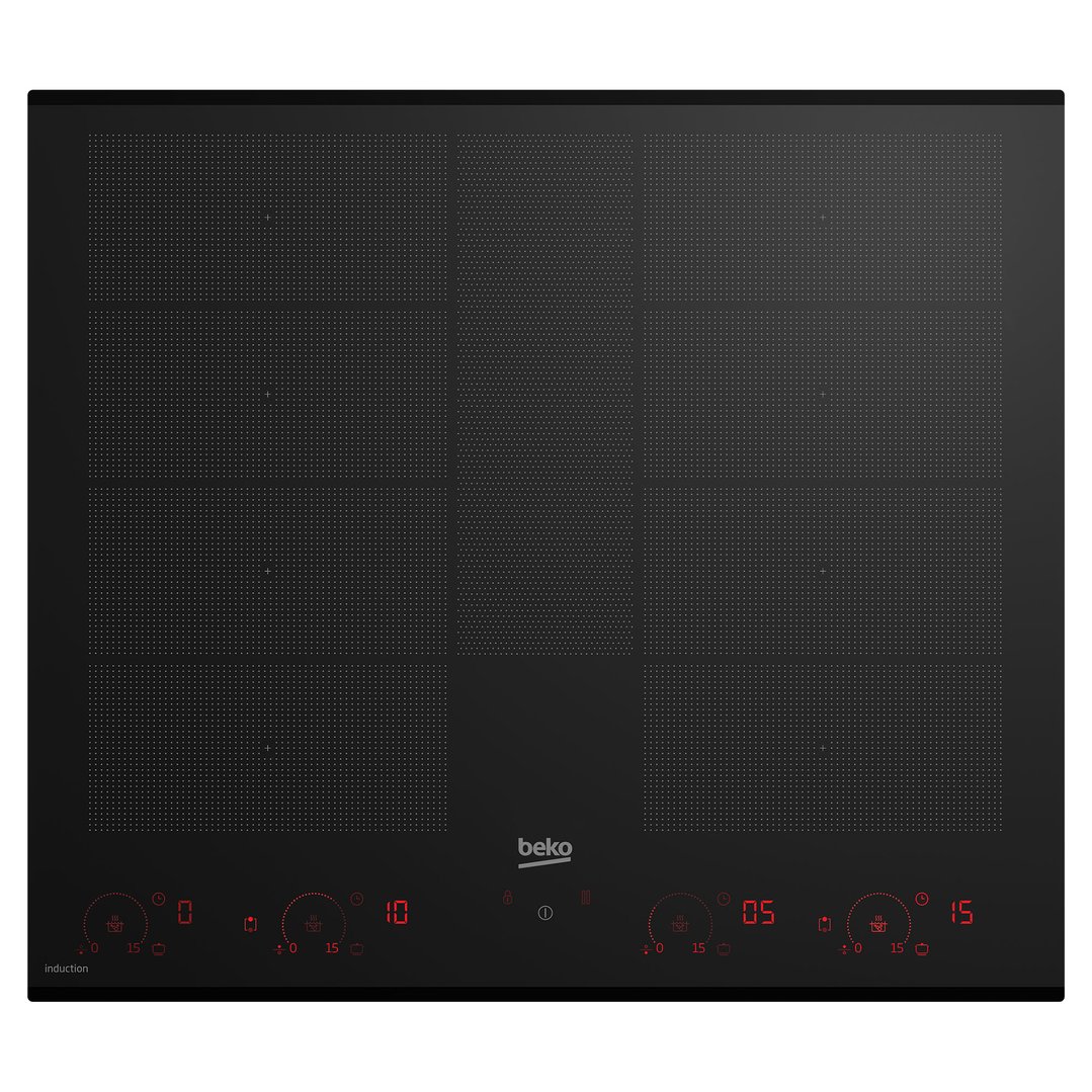 Beko Flexy Induction 60cm BuiltIn Cooktop with Luminous Control