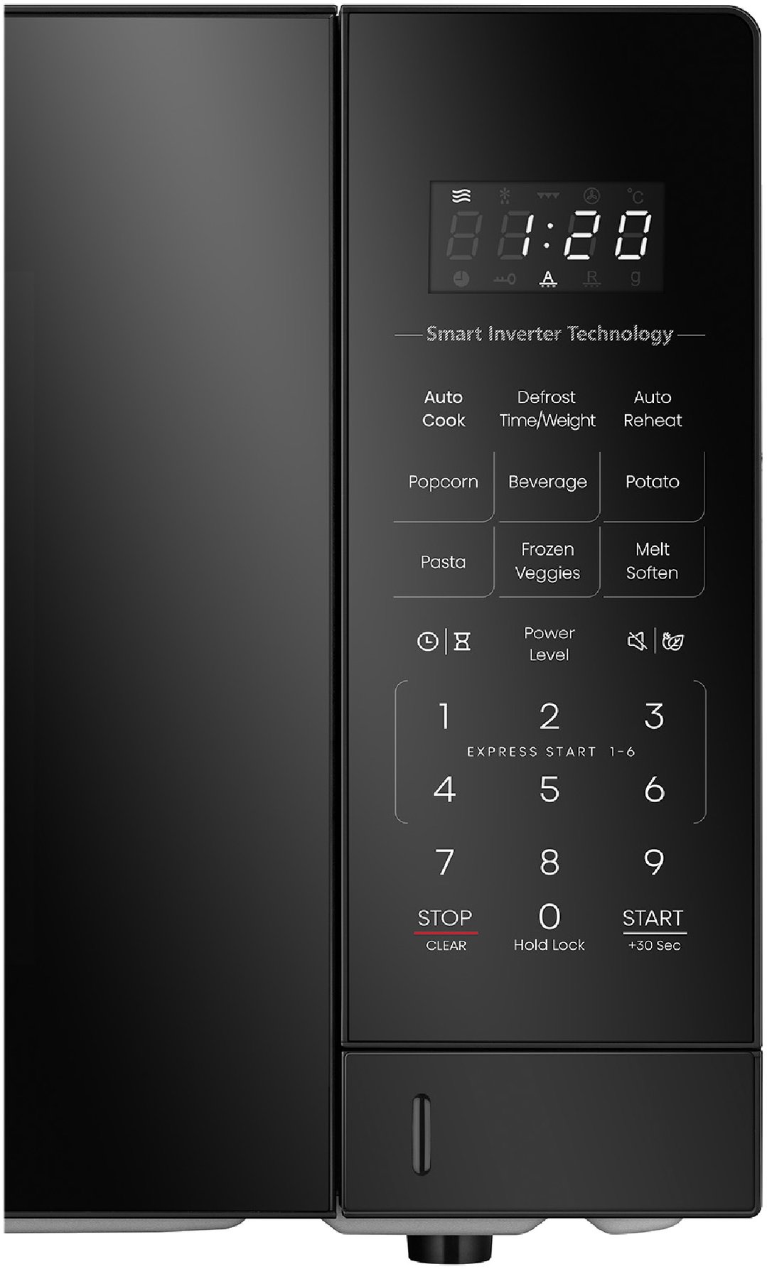 Hisense 34L 1100W Smart Inverter Microwave - Black Mirror HMAS3411BMV