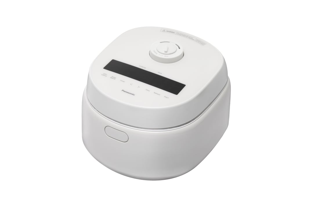 Panasonic Premium 5.5-cup Rice & Multi Cooker with 16 Auto Menus SR-DK104WST