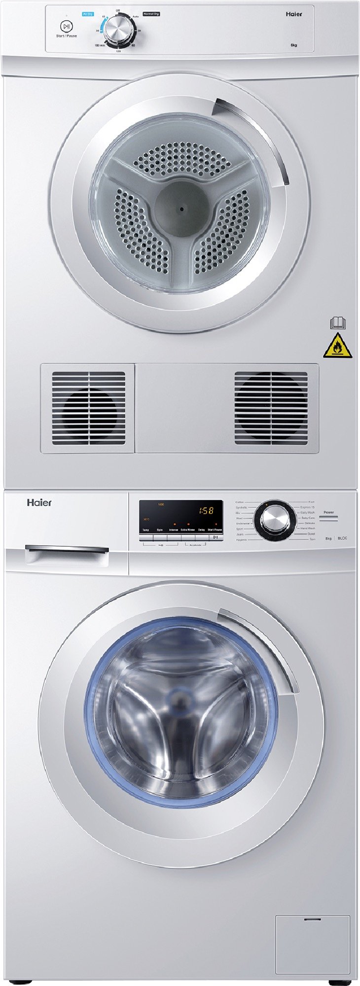 Haier 6kg Vented Dryer HDV60A1