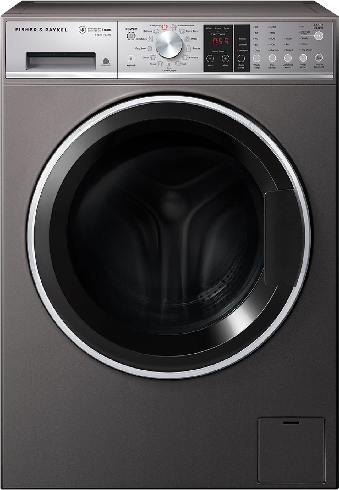 Fisher & Paykel 10kg Series 9 Front Load Washing Machine WH1060SG1
