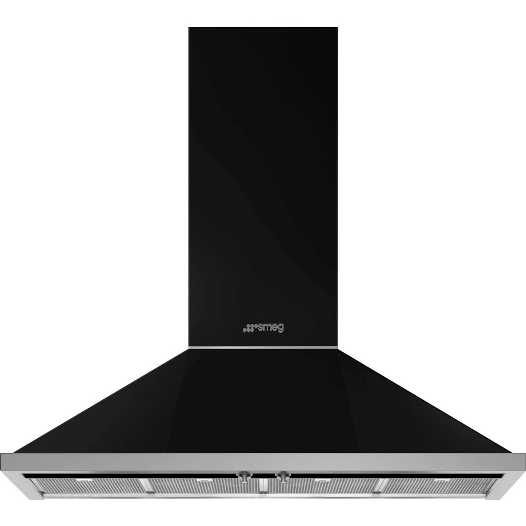 Smeg Portofino by120CM Portofino Wallmount Rangehood KPFA12BL