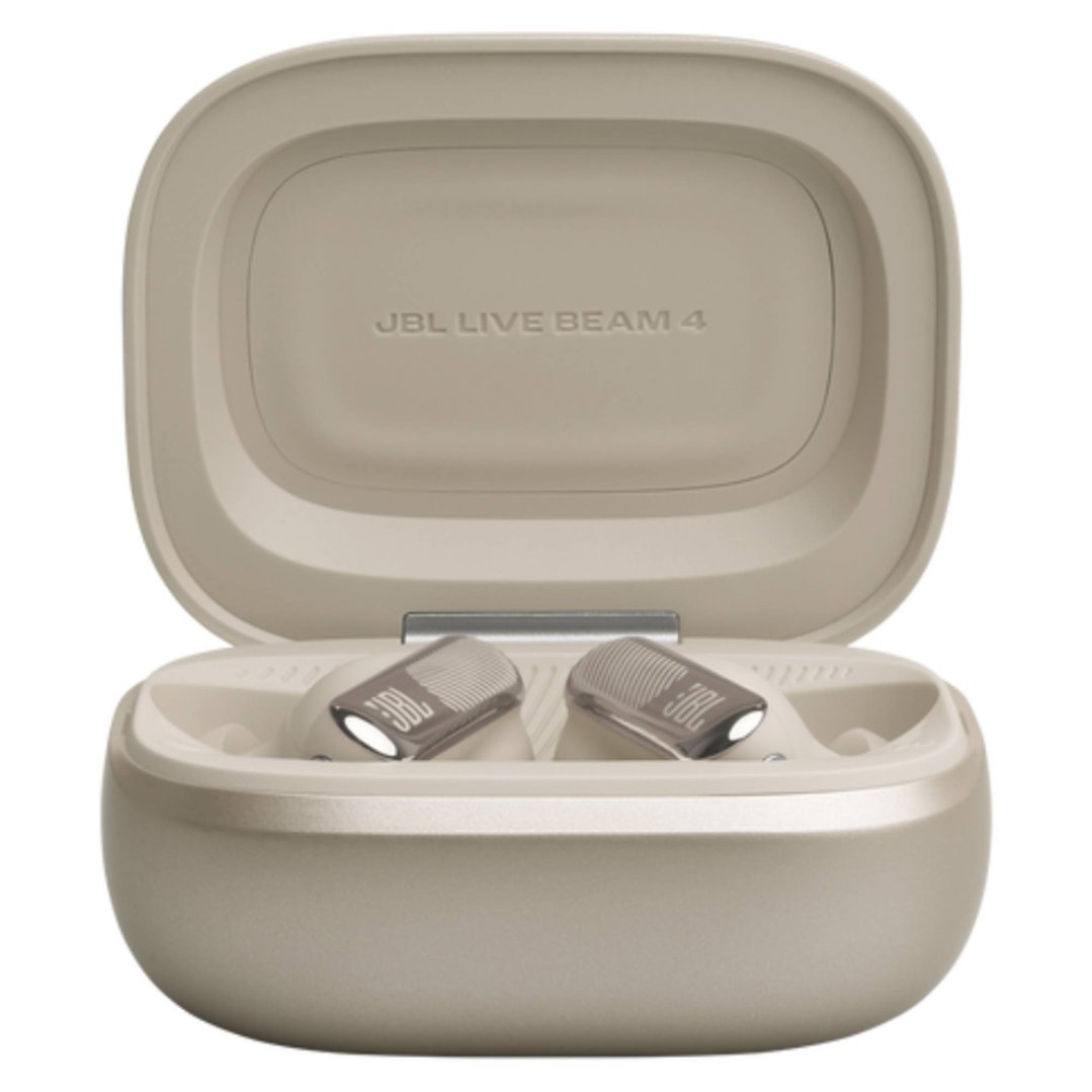 JBL Live Beam 4 True Wireless Noise Cancelling Earbuds - Champagne JBLLIVEBEAM4CPG