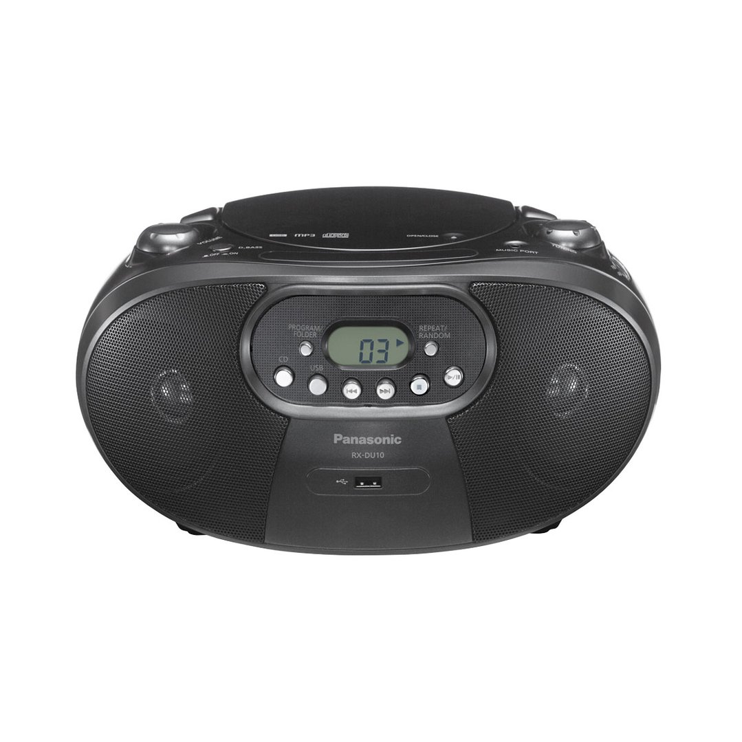 Panasonic Portable CD Radio RX-DU10GN-K