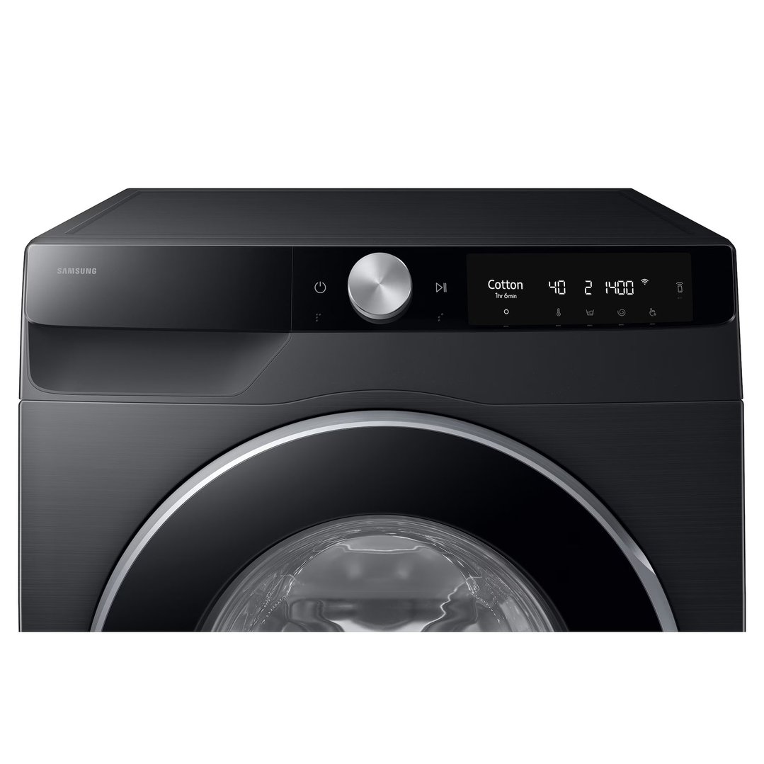 Samsung 9kg Super Speed Front-load Washer Black WW90DG6U3ALB