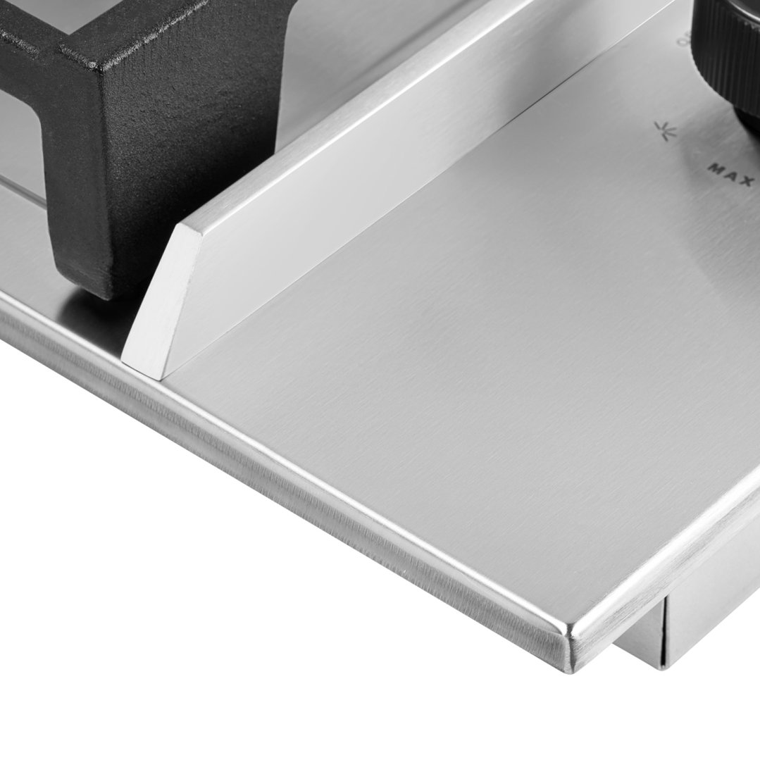 Omega 70cm Gas Cooktop - Stainless Steel. OCG705WX