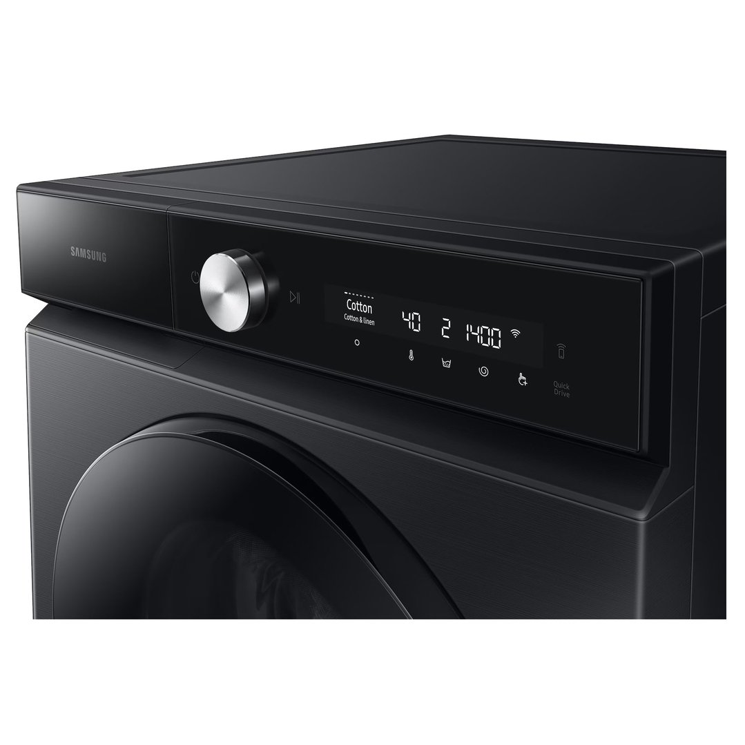 Samsung 12kg Bespoke AI Front-load Washer Auto Dispense Black WW12BB94ADGB