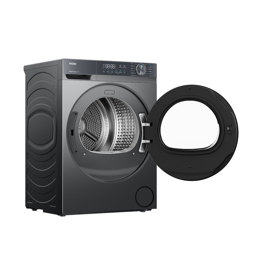 Haier 7kg 300 Series Heat Pump Dryer - Black HDHP70LCB2