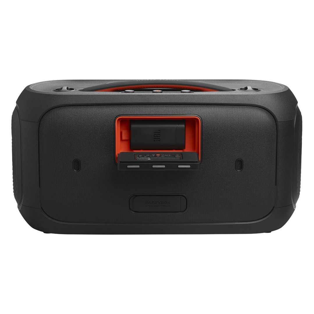 JBL PartyBox On The Go 2 Plus Easy Sing AI Karaoke Mics JBLPBOTG2PL2MAS