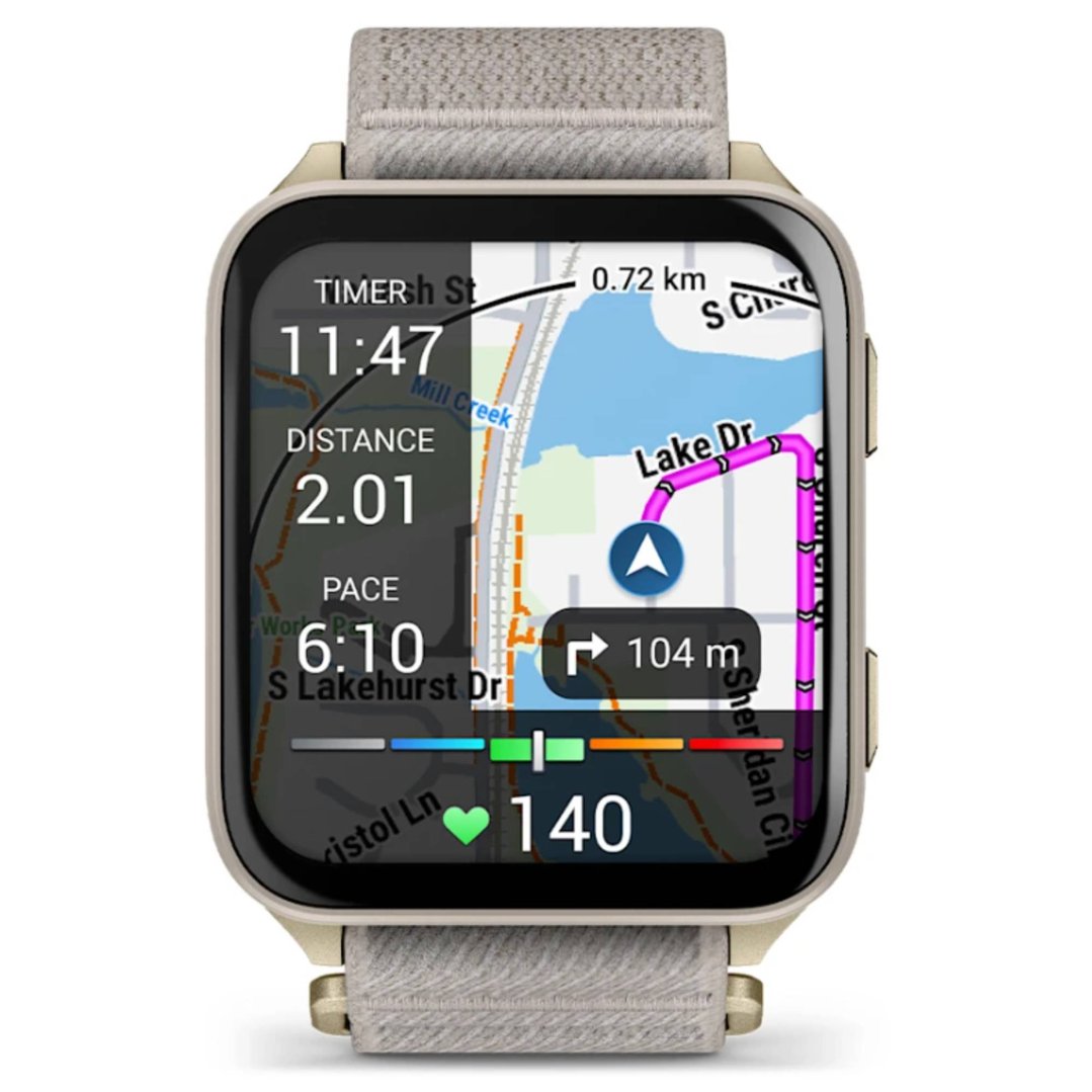 Garmin Venu® X1 Soft Gold with Titanium Caseback 010-02980-15