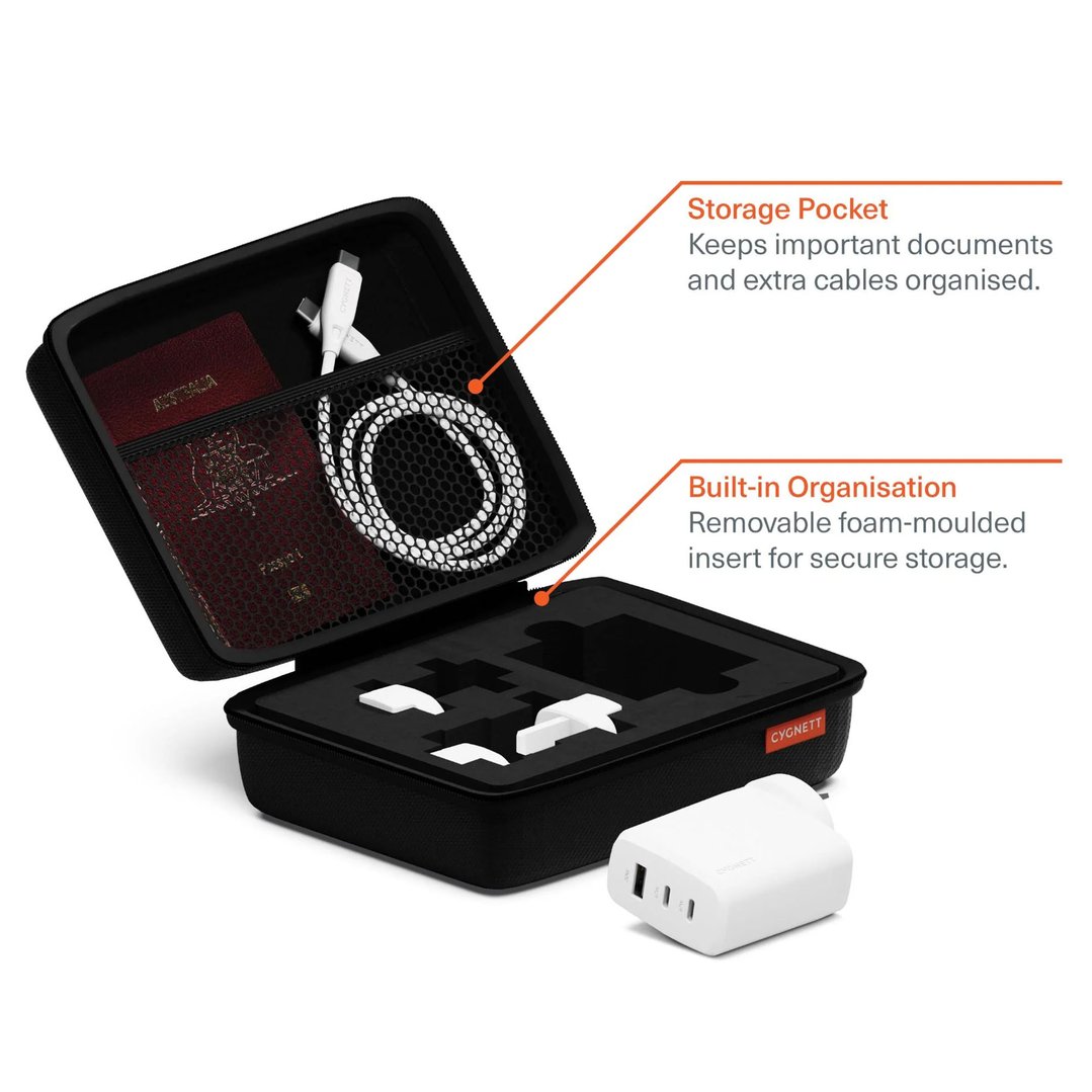 Cygnett Voyager 67W Multi Port Travel Wall Charger CY4771PDWCH
