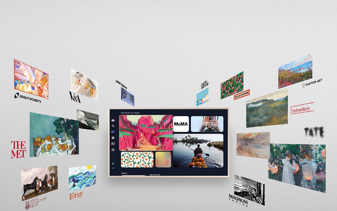 Samsung 43" The Frame QLED 4K Smart TV - Wired 2025 QA43LS03FAWXXY