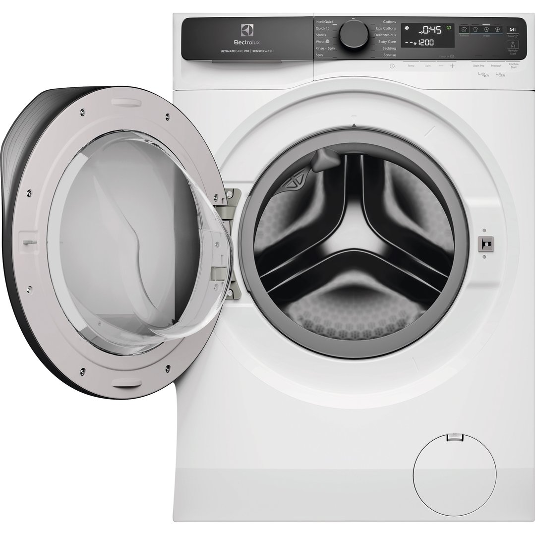 Electrolux 9kg UltimateCare 700 Front Load Washing Machine White EWF9043R7WCS