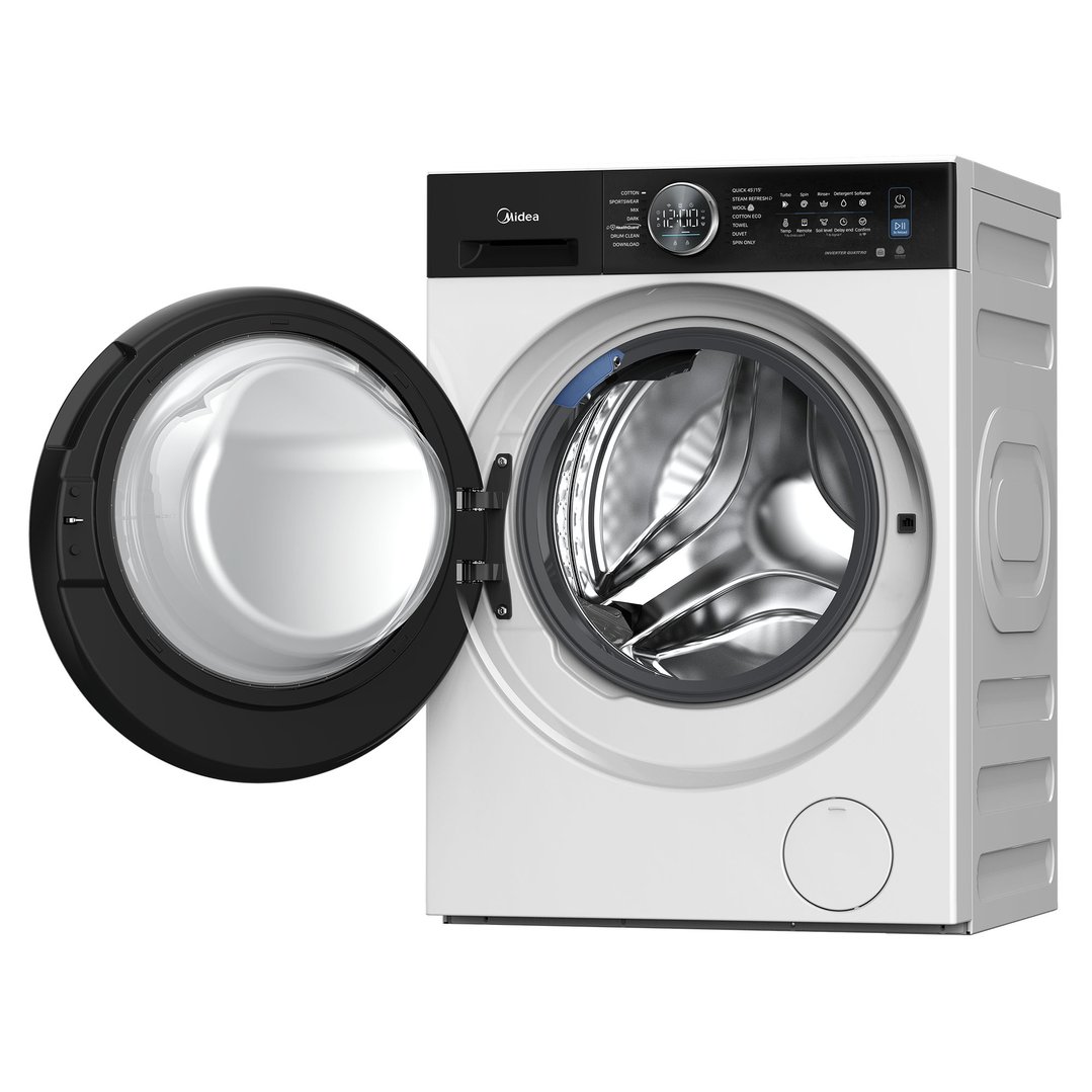 Midea 10kg Front Load Washer - White MF210W100ABW