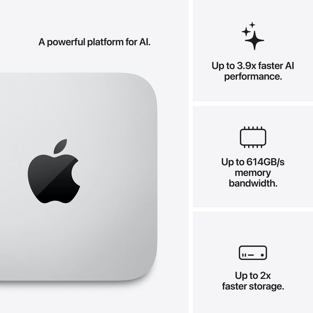 Apple Mac Studio with M5 Max Chip, 18-core CPU/32-core GPU, 512GB/36GB MHL64X/A