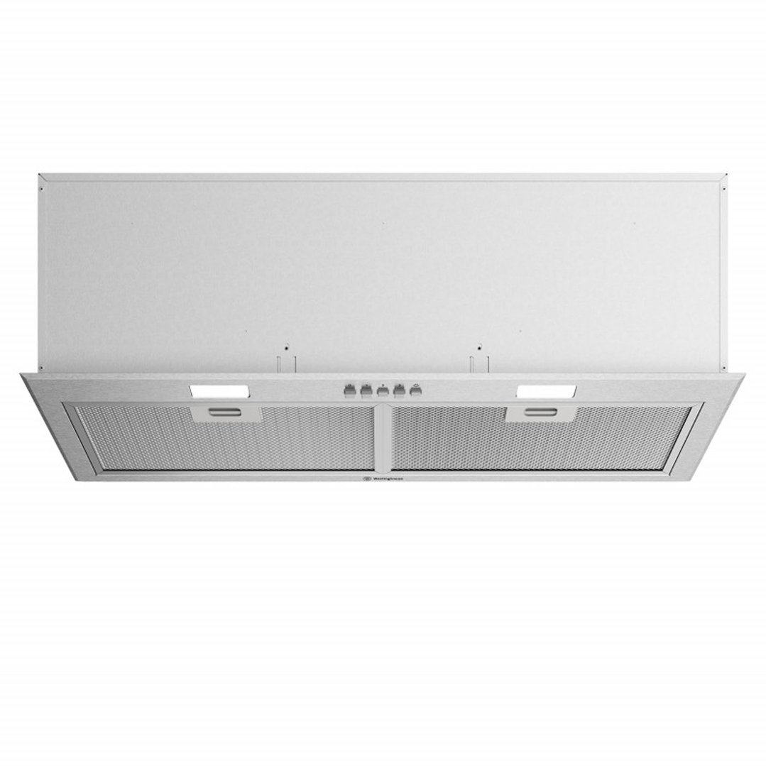 Westinghouse 86cm integrated rangehood with 680m3/hr extraction rate, 3